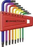 Pb Tools Rainbow Torx Key L-wrenches 410.H 6-25 Rb Cn 100% Swiss Made. Fixed Price $75.02.