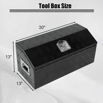 30"X13"X13" Trailer Tongue Tool Box Diamond Tread For Pick Up Truck Bed Rv Atv. Fixed Price $112.23.