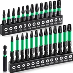 27PCS Impact Torx Bit Set TT7-TT40 S2 Steel Security Tamper Proof 1" 2" Case. Fixed Price $9.93.