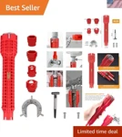 Tap Spanner Tool, 14-IN-1 Multi-functional Faucet Wrench, Comfortable Grip, A.... Fixed Price $21.70.