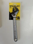 Stanley Adjustable Wrench Polished Chrome Head And Body 12" 300MM 87-473 New. Fixed Price $15.00.