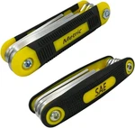 17-PIECE Folding Allen Wrench Set Metric & Sae Sizes 2-PACK Portable Hex. Fixed Price $9.43.
