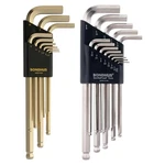 Bondhus 20399 22PC Ball End L-wrench Set Briteguard Goldguard. Fixed Price $50.91.