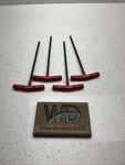6MM Hex Ball End T-handle Wrench 10.5" Long Bondhus Usa #13168 (lot Of 4). Fixed Price $30.67.
