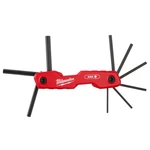 Milwaukee 48-22-2181 Tool 9-KEY Folding Hex Set Sae. Fixed Price $29.00.