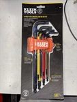 Klein Tools BLS9 Sae 9-PC Hex Key Set Assorted Standard. Fixed Price $28.99.