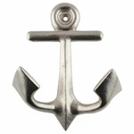 Set Of 2 Handmade Iron Anchor Key Wall Hook Coat Hanger Holder. Fixed Price $67.64.