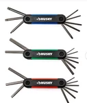 Husky 3 Piece Folding Hex Key Set. Fixed Price $21.96.