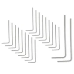20 Pcs 2MM/3/32 Inch Allen Wrench Shaped Key Heavy Duty Steel Hexag. Fixed Price $8.32.