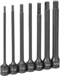 Grey Pneumatic 1267MH 3/8" Pce 6" Length Metric Hex Driver Set. Fixed Price $130.79.