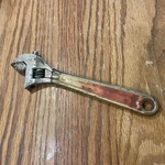 Vintage Proto Cushion Grip Adjustable Wrench 8", 708G. Fixed Price $22.00.