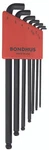Bondhus 16592, Set 7 Stubby Ball End L-wrenches 1.5-6MM. Fixed Price $15.97.