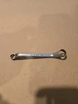 Snap On 3/8"-7/16" 12PT Sae Short Chrome 60 Deep Offset Box Wrench Usa XSO1214. Fixed Price $18.00.