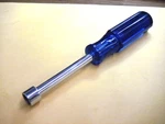 Kd Tools 40656 Blue Handle 6MM Hex Nut Driver 2-3/4" Shaft Length. Fixed Price $8.03.