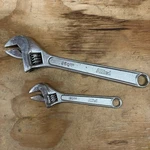 Vintage Allied 10" And 6" Drop Forged Adjustable Wrench Crescent Korea. Fixed Price $12.00.
