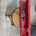 Snap On Torque 1/2" Drive Wrench Torqometer 175LBS In Case. Fixed Price $100.00.