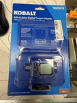 Kobalt 3/8" Digital Torque Wrench 19.9-FT/LB-99.6-FT/LB New (ECP019952). Fixed Price $38.99.