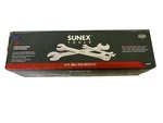 Sunex 14PC Full Metric Angle Head Wrenches Mm Polished Set 9914MA. Fixed Price $87.53.