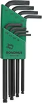 Bondhus 11332 Set Of 8 Ballstar L-wrenches, Sizes T9-T40. Fixed Price $56.03.