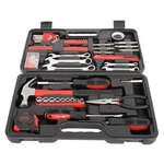 Portable 148 Pcs General Household Home Repair Mechanic's Hand Tool Kit. Fixed Price $22.99.