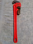 Hex Pipe Wrench By Ridgid, 5/8"-1.1/4" Nut, NO.17. Fixed Price $85.00.