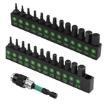 Juego De 26 Piezas Llaves Allen Hexagonales S2 Con Porta Bits Cambio Rapido. Fixed Price $16.99.