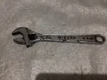 Vintage Wizard Adjustable Wrench 2402 8" Forged Alloy Steel Usa. Fixed Price $10.53.