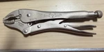 Irwin Vise-grip 10" Curved Jaw Locking Pliers With Wire Cutter 502L3 10WR. Fixed Price $19.99.