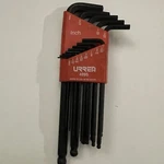 Urrea 4995 Hex Key Set 13 Piece Standard Ball Rack. Fixed Price $30.99.
