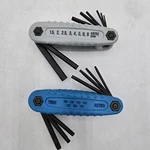 Vintage Craftsman Folding Hex Key Set Lot - 46703 Torx & 46702 Metric Usa Made. Fixed Price $29.99.