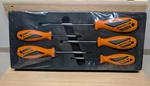 New Matco 5 Pc Top Torque Ii Premium Orange Screwdriver Set W/ Foam Tray. Fixed Price $109.00.