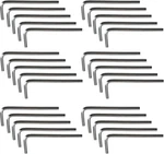 50PCS 2.5MM Allen Wrench L-shaped Key Set, Metric Hexagon Head Replac. Fixed Price $13.96.
