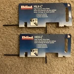Eklind Tool 2MM Metric Long Arm Hex L-key 3.19 In. Pc, 2PACK. Fixed Price $8.99.