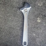 Irega 24 Adjustable Wrench Steel 12 Silver Non-ratcheting Metric/standard. Fixed Price $50.00.
