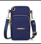 Blue Gold Shoulder Bag Crossbody Arm Phone Keys Cards Workout Mini Purse. Fixed Price $9.95.