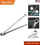 Versatile 14MM Ratcheting Wrench - Extra Long Box End For Every Repair Task. Fixed Price $28.99.