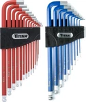 Titan 12764 22-PIECE Sae And Metric Hex Key Set. Fixed Price $47.79.