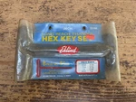 Eklind Tool Hex T-key 6 8 Pce Set Sae, 3/32-1/4, Reusable Pack, See Descrip.. Fixed Price $10.00.