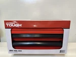 New Hyper Tough Limited Edition 10-INCH 2-DRAWER Steel Mini Tool Box Red. Fixed Price $60.88.