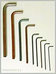 99L Brighton Best Long-arm Hex Key Wrench Set 529061 Piece. Fixed Price $6.99.