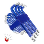 Powerbuilt 13 Piece Metric Long Arm Magnetic Hex Key Wrench Set - 941642. Fixed Price $89.95.