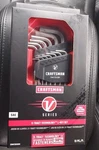 Craftsman Series 13 Pc Sae L-handle Ball End Hex Key Set CMMT26159V. Fixed Price $29.99.