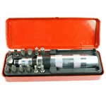 14 Pc 1/2" Heavy Duty Impact Screwdriver Set Sae Reversible W/ Metal Case. Fixed Price $19.90.