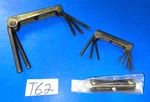 Snap-on Tools 3 Sets Folding Hex Keys Sae. & Metric 1 Is Brand New. Fixed Price $60.00.