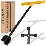 Winisok 17 Inch Water Meter With 4 Way Multi-functional Utilities Key, En.... Fixed Price $23.88.