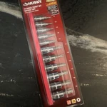 Husky 11-PIECE 1/4 And 3/8 In. Drive Torx Bit 11PC. Socket Set 637-027. Fixed Price $15.95.