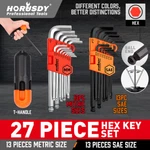 27 Wrench Hex Key Set Ball End Short Long Arm Mm/inch Folding Screwdriver. Fixed Price $14.39.