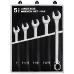 Efficere 5-PIECE Sae Large Size Add-on Combination Wrench Set, 1-1/16, 1-.... Fixed Price $42.49.