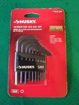 Husky Hex Key Set 10-PIECE Sae Inch Allen Wrench Hand Tool New Usa 614226. Fixed Price $8.99.