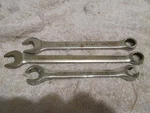 Lot Of Husky Combination Wrenches. #39018-33018 -9/16" -13MM 37513 Made Usa. Fixed Price $11.55.